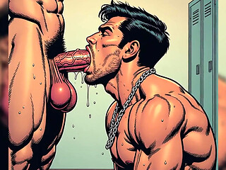 Muscle Hunks Sucking Dick (ai)