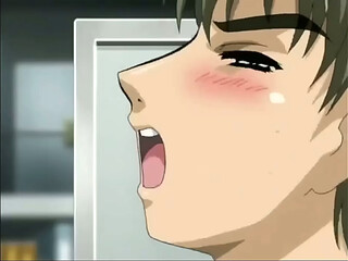 Hentai teen fucks his hot boss