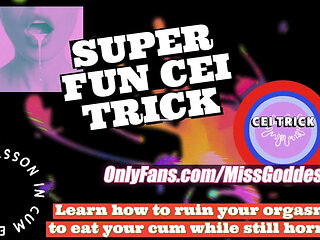 Of CEI Trick Learn How to Ruin Your Orgasm to Eat Your Cum While Still Horny
