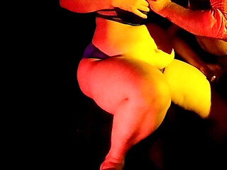 An Indian Couple Having Intense Sex in a Dark Room