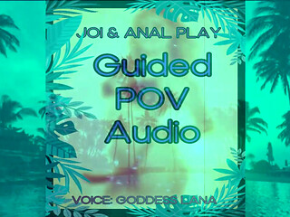 Goddess Has a Strap on JOI and Anal Play POV Instructions