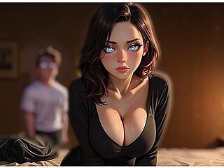 Hentai Anime And Car Toon - Step Mom Shares Bed With Stepson