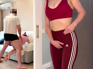 Horny stepmom has sex with a dude who cheats on his girlfriend