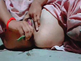 Young girl college bitch girl real masturbation with eggplant