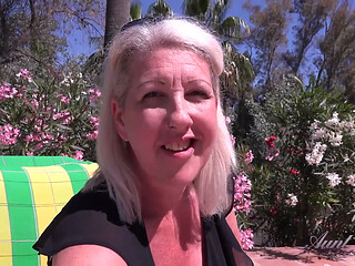Auntjudys - Busty Mature Doctor Maggie Moon Provides Outdoor Sex Therapy