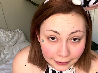 Hucow GF Wants Anal Ahegao