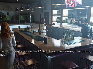 The Stepmother Gave Her Stepson a Gentle Kiss on the Cheek