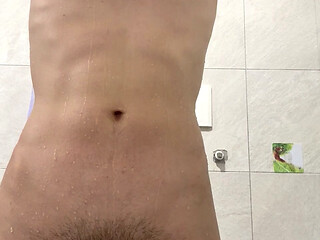 Masturbating in the bath