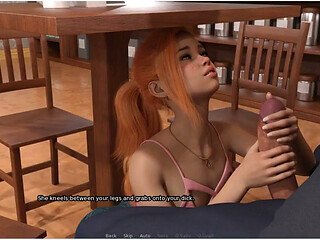 Grandma's House - Gameplay - Roleplay - Coffee Shop Handjob and Cum in Coffee - Golden Shower