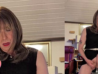 Mature Lesbians Fuck Filing Cabinet