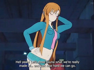 SAO - Asuna have sex with Fuurinkazan Clan (By Miura3D)