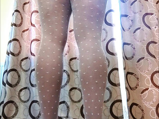 White pantyhose unlimited