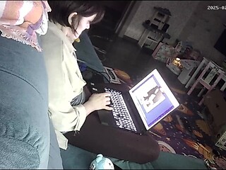look porno and caught