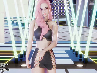 [MMD] TWICE - I CAN'_T STOP ME Seraphine Sexy Kpop Dance League of Legends Hentai Uncensored 4K 60FPS