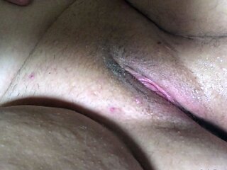 Horny amateur couple close up anal on webcam