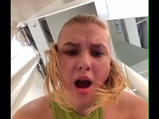 Public Anal fingering and pussy fucking