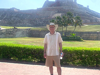 Walking Through the Castle of Cartagena and I Take off My Shoes to Rest so That You Can Worship My Feet