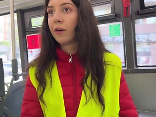 Katty West Busts Cheating Passengers with Bus Conductor for Punishment