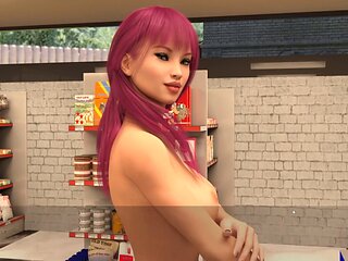 Stepmom catches jack in the shower