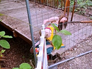Anne-Eden - VULVINA im Freien verw-hnt UNCUT vom VOYEUR