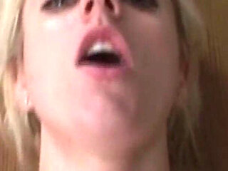 Horny Neighbor Surprises with Lesbian Blowjob Trick