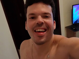 Calebe leitador meteu no pelo do entregador