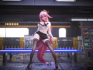 mmd Office Lady Uniform Pencil Skirt Lace Thong Secretary