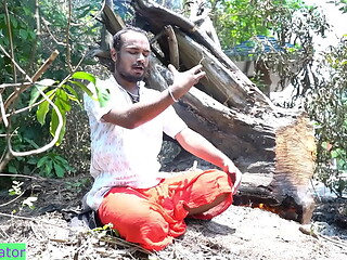 Tantrik mislead Village Wife and fuck her with big dick! Reality Sex