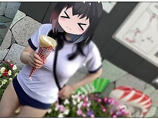 I Went To Harajuku And Wore Gym Clothes And Bloomers With No Bra, And Ate Crepes With Toys On!