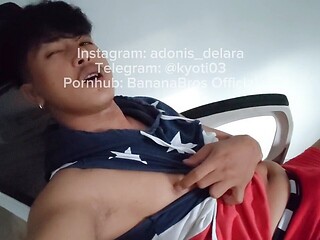 Draining, gay masturbation, jerk off