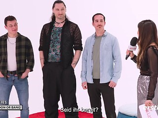 German babes compete in reality sex show