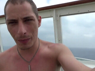 Carlos fucked by ebony big cock