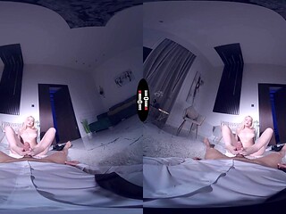 Blonde Nikoletta Queen gets a deep and hard fuck in VR