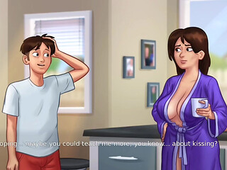Debbie Finally Kissed Anon - Summer Time Saga Gameplay