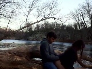 Outdoor Sex with my 18yo Amateur Girlfriend