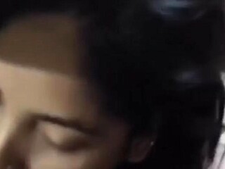 Horney Girlfriend Gives a Wet Blowjob