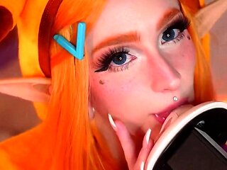 Mewlies ASMR - Tingly Ear Eating and Sensitive Breathing