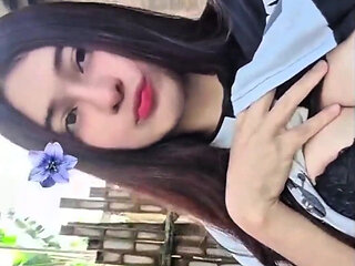 Latina Shows Her Big Tits and Her Big Ass