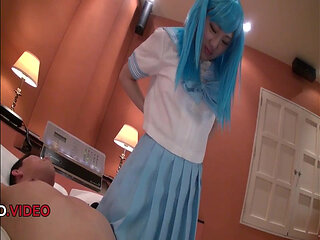 Naughty Cosplay Babe Maki Horiguchi Delivers Expert Blowjob Performance