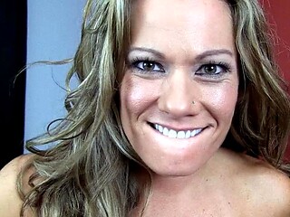 Shae Summers fucking a big cock close up