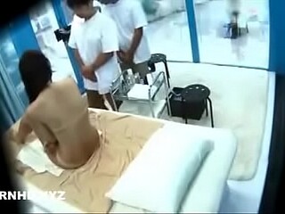JAV massage parlor turns into hot fuck session