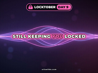 Locktober Day 9 Chastity Cage Denial Tease