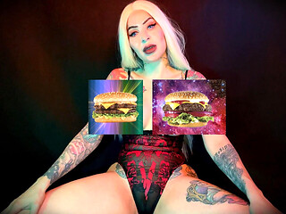 Hamburger Tit Pig JOI - Fat, Humiliation, Censored Porn