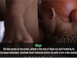 Anita's Internship - Gamplay - Roleplay - Shemale Fucks Female and Male at Cinema