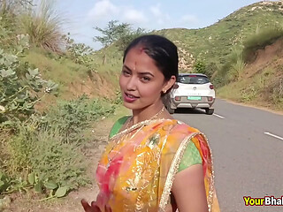 I Search a beautiful woman on roadside and says her to fucking her pussy in my room