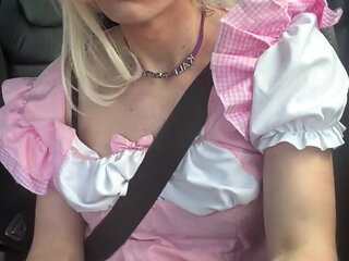 Carsolo Wanklane-tgirl Solo Ejaculate