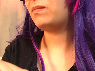 Giantess Smoker Humiliates Tiny Man From Human to Weak Speck