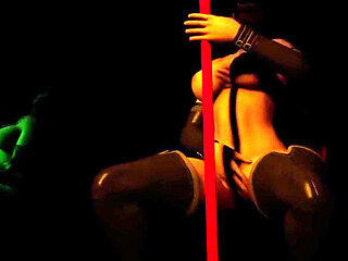 Red Hot Succubus Demon Girl Pole Dancing - 3D Porn