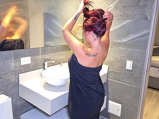 My Roommate Woke Me up and Came Inside My Pussy.