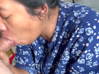 Indonesian Wife Sucks White Cock